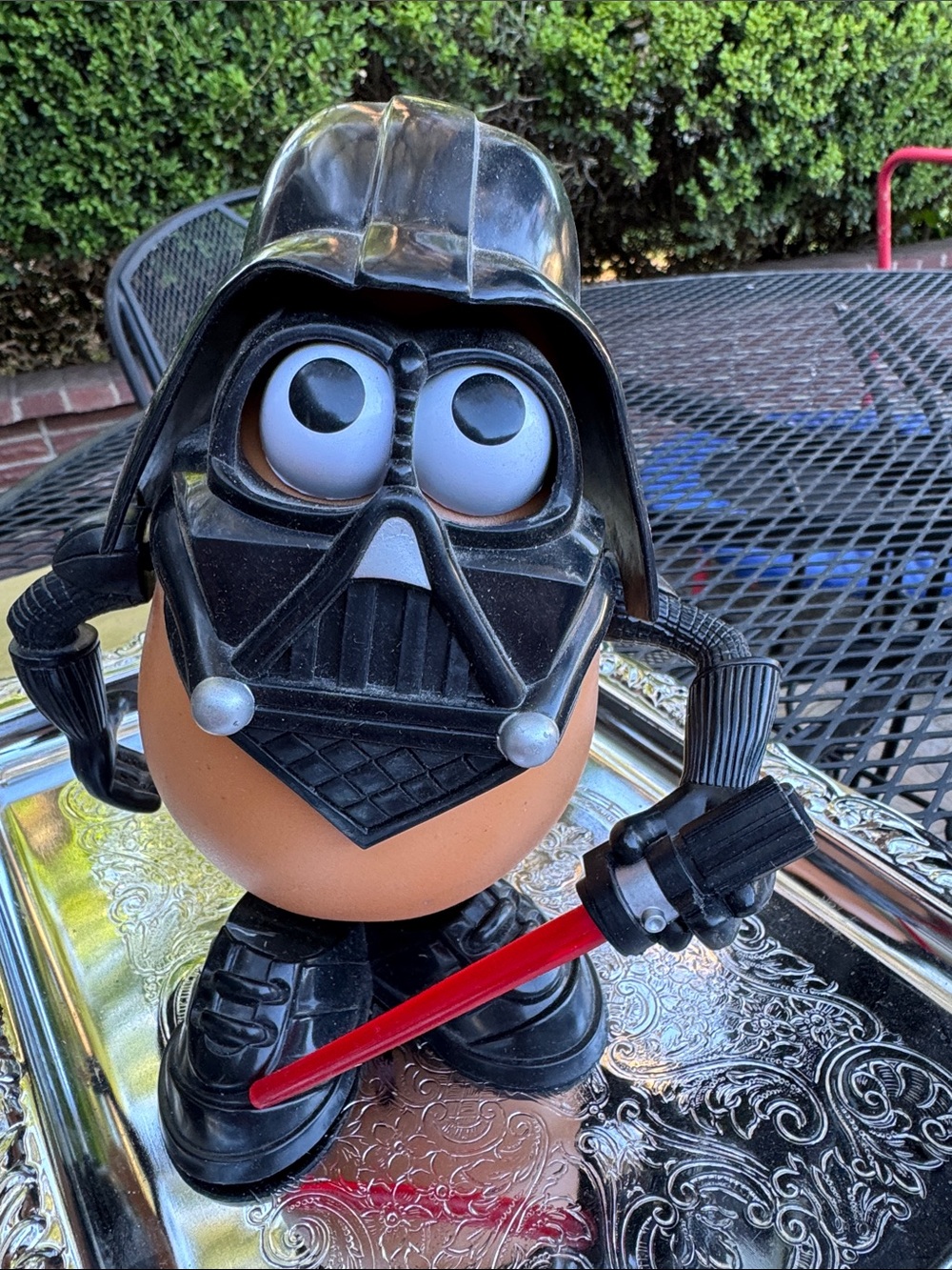 Hasbro Darth Vader Mr. Potato Head Action Figure - Black, Tan, Red